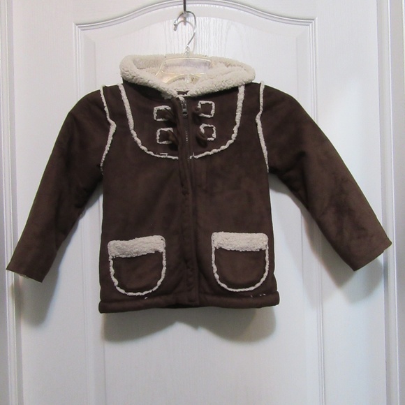 Kids size 5 fall coat Old Navy with a hood - Picture 1 of 5
